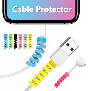 ตัวป้องกันสายเคเบิล USB ทั่วไป สําหรับสายชาร์จโทรศัพท์ 1 ชิ้น