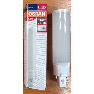 Osram LED DULUX D 7W ขั้ว G24D-2 ใช้แทน DULUX D 18W, PL C 18W