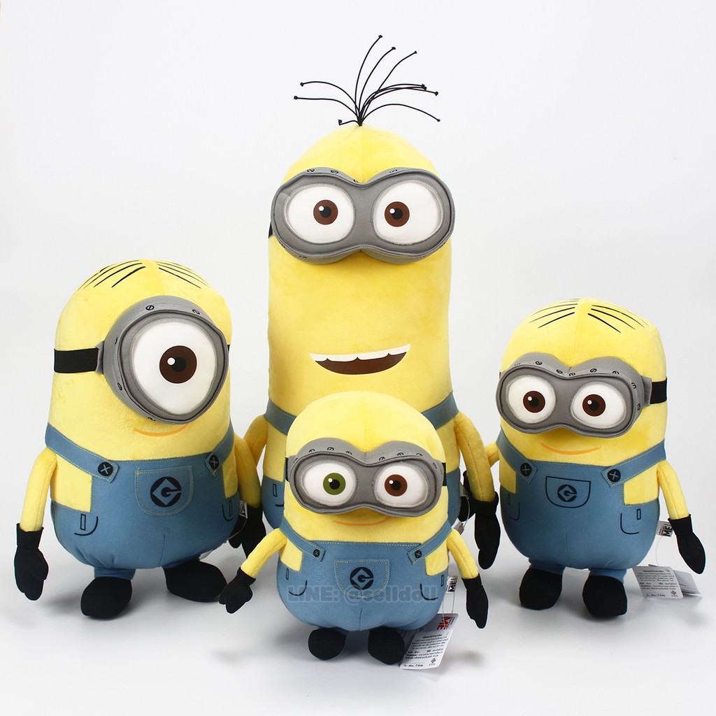 ตุ๊กตา Minions ลิขสิทธิ์แท้ / ตุ๊กตา มินเนี่ยน ตุ๊กตา Minion มินเนียน บ๊อบ  Bob สจ๊วต Stuart เควิน Kevin เดฟ Dave | Shopee Thailand