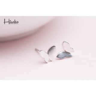 butterfly earrings 蝶のイヤリング ต่างหูรูปผีเสื้อ minimal