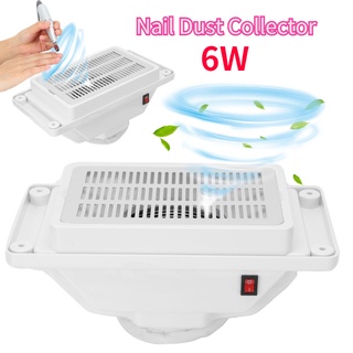 6W Nail Dust Collector Quiet Desk Vacuum Cleaner Powerful Manicure Tool with Fan