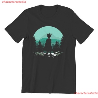 charactersstudio 2021 เสื้อยืดแขนสั้นพิมพ์ลาย Tokoyami Panorama Mountain Forest Dark Shadow Kawaii สําหรับผู้ชาย 46873 s