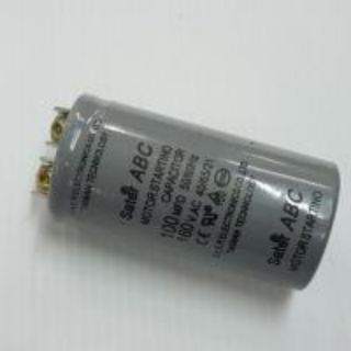 คอนเดนเซอร์ 100 ไมโคร 160V แบบเสียบ Capacitor Motor Startino