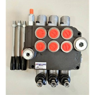 คอนโทรลวาล์ว 3 แกน 80 ลิตร control valve 3P80,คอนโทรลรถไถ 3แกน,คอนโทรลรถแทรกเตอร์,คอนโทรลรถเกี่ยวข้าว,คอนโทรลแบบใช้มือโย