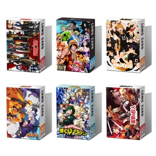 Haikyuu, Attack on Titan, FAIRY TAIL, NARUTO, ONE PIECEMy Hero Academiare: โฟโต้การ์ดโลโม่อุปกรณ์เสริมถ่ายภาพ