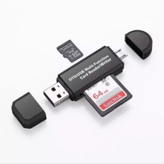 การ์ดรีดเดอร์ Micro USB และ Type C / OTG / USB 2.0 / SD