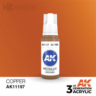 AK 3G Color Copper 17 ml