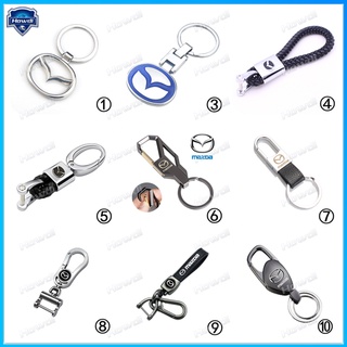 【Keychain SET】Creative Alloy Meta keychain with logo for Mazda