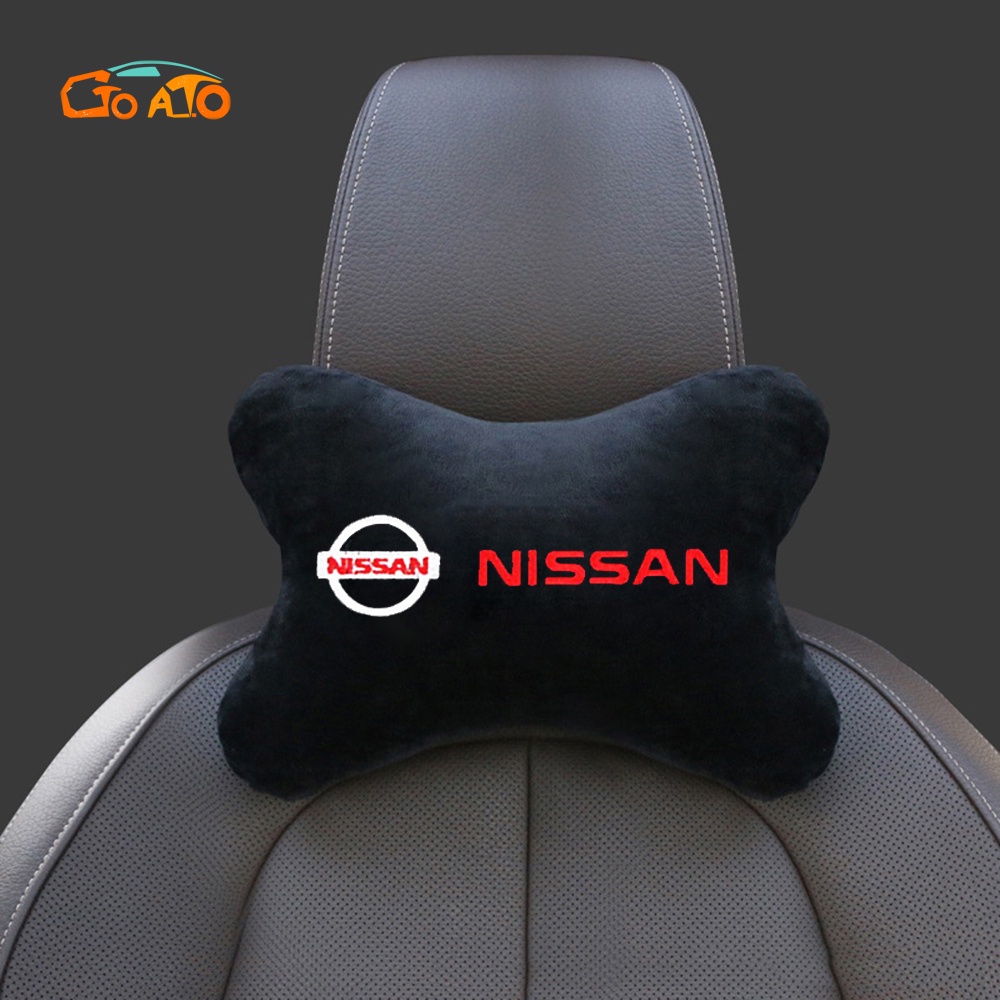GTIOATO หมอนรองคอรถยนต์ ที่รองคอ เบาะรองคอรถยนต์ สำหรับ Nissan Kicks March Almera Note JUKE
