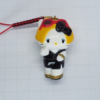 IKKO HELLO KITTY BC mascot figure black phone strap limited edition