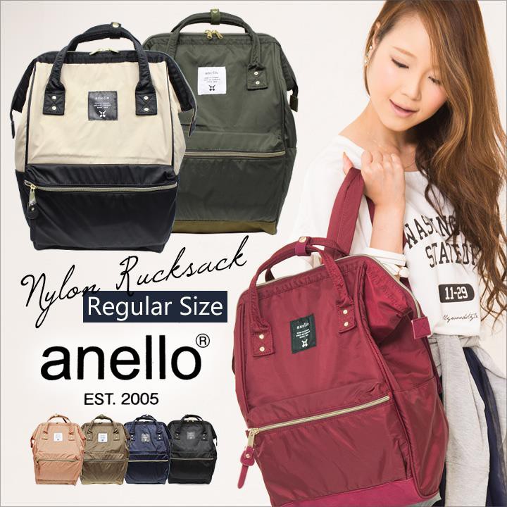 🔥 ชำระสินค้าปลายทางได้จ้า 🔥 Japan Imported Anello Canvas Unisex Backpack Classic