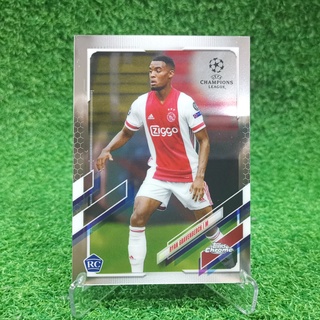 ขาย การ์ด Topps Chrome Uefa Champions League UCL 2020-21 Ryan Gravenberch Ajax Amsterdam การ์ดฟุตบอล การ์ดนักฟุตบอล