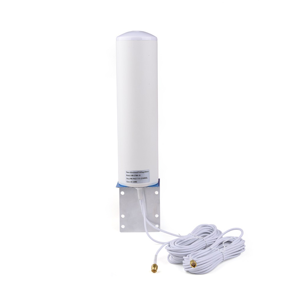 เสาอากาศภายนอก 10-12dBi 4G LTE 698-2700MHz 4G 3G 2G SMA ตัวผู้ 5 ม. 16.4 ฟุต สําหรับโมเด็มเราเตอร์