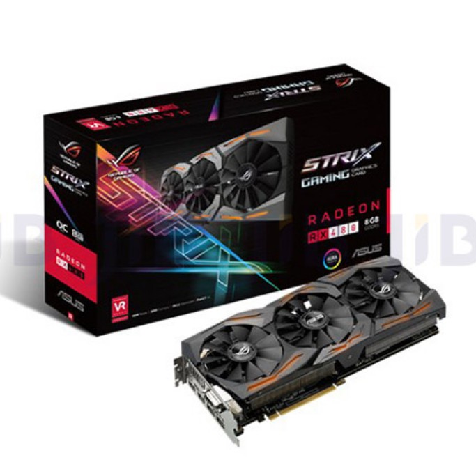 VGA (การ์ดแสดงผล) RX480 8G GAMINGASUS STRIX