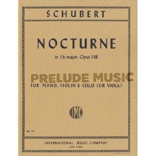 (โค้ดINCSM2Lลด70฿) (Violin,Piano and Cello) Schubert, F: Nocturne Ebmaj Op148 Vln Vc Pf (IMC775)