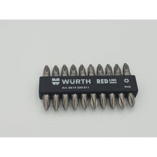 ดอกไขควง WURTH ขนาด1/4"45mm. แบรนด์แท้ แบรนด์คุณภาพจากเยอรมัน