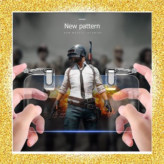 จอยเกม Pubg SHOOTING TAP จอยยิง ปุ่มช่วยยิง เกมส์มือถือ (Rules Of Survival ,PUBG) จอย รุ่น K03 1คู่