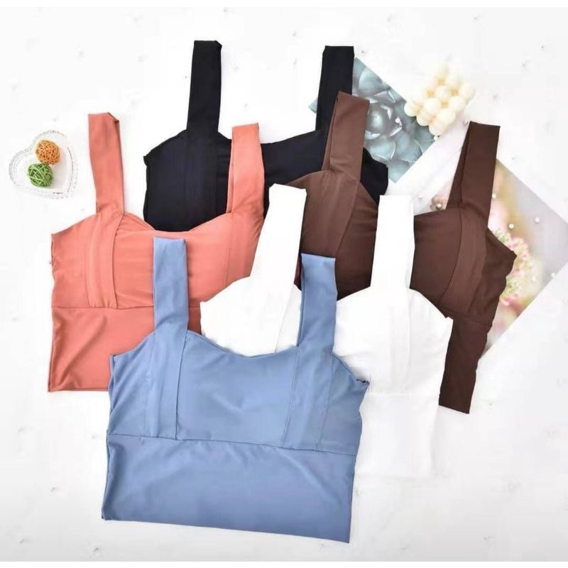 A5 สปอร์ตบรา มี 4 สี ฟรีไซค์ ผ้านุ่มใส่สบาย