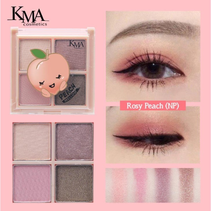 KMA Peach Mellow Play Eye Color Palette NN