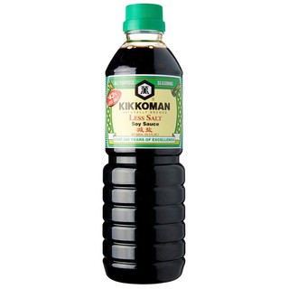 KIKKOMAN SOY SAUCE LESS SALT - 1L