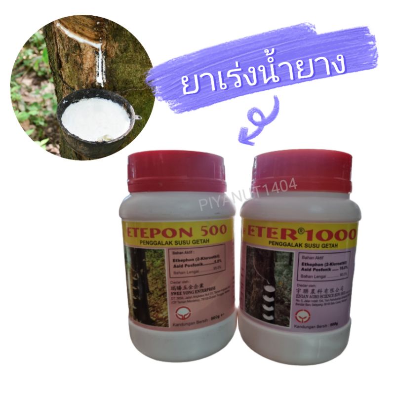 [แท้100% พร้อมส่ง] ยาทาหน้ายางเร่งน้ำยาง ETEPON500 , ETER1000 , ETEPON 5000 ,ETEPON 10000 ยาเร่งน้ำยางมาเลย์