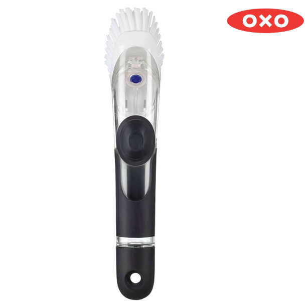 OXO แปรงขัดจานจ่ายสบู่ Good Grips
