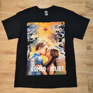 เสื้อยืดผ้าฝ้าย ROMEO+JULIET DTG digital printer (direct to garment) เสื้อลายภาพยนตร์ เสื้อลายหนังดัง โรมิโอ กับจูเลียต