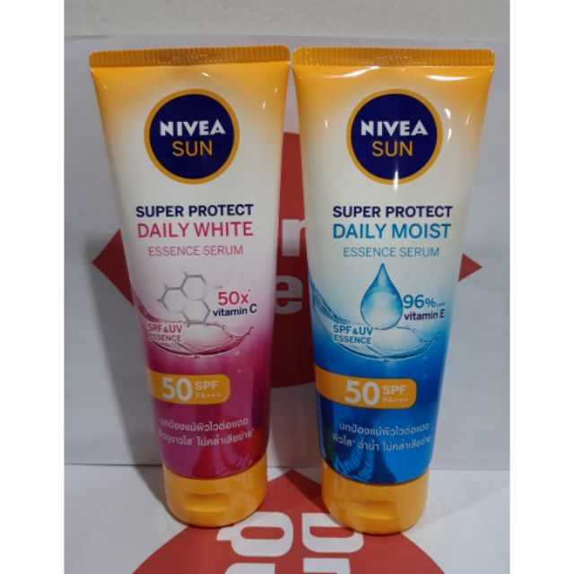 nivea sun super protect daily white essence serum