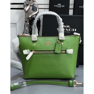 💚💲NEW COACH Mini Gallery Crossbody สีเขียวมินิ น่ารัก