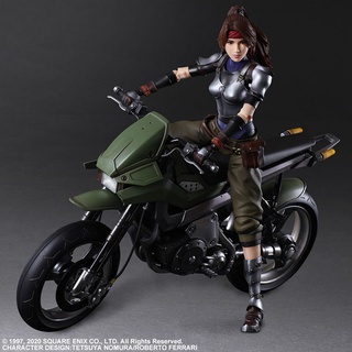 PLAY ARTS Kai Final Fantasy VII Remake  Jessie &amp; Bike SET 	4988601357456