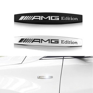 สติกเกอร์โลหะ 3D สัญลักษณ์  AMG สำหรับ Mercedes Benz 1  ชิ้น