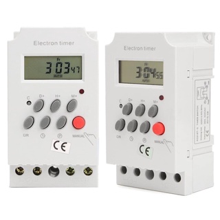 Timer ดิจิตอลตั้งเวลา KG316T -ll Timer Switch 220V 25A นาฬิกา เครื่องตั้งเวลา เปิด-ปิด อุปกรณ์ไฟฟ้า อัตโนมัติ