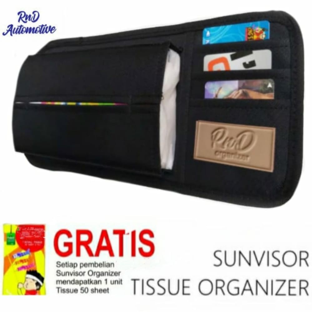 11041 - Sunvisor Tissue Organizer อุปกรณ์กระดาษทิชชู่ในรถยนต์ฟรีทิชชู่