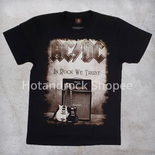 เสื้อวงสีดำ Ac Dc TDM 1700 Hotandrock