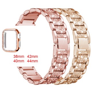 สายนาฬิกาข้อมือ และเคส สําหรับ Apple Watch series 8/7/SE/6/5/4/3/2/1 ขนาด 49 มม. 41 มม. 45 มม. 44 มม. 40 มม. 42 มม. 38 มม.