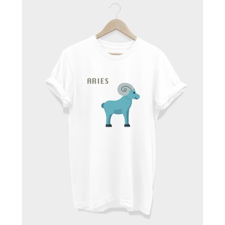 เสื้อยืด 12 ราศี Aries (ราศีเมษ)