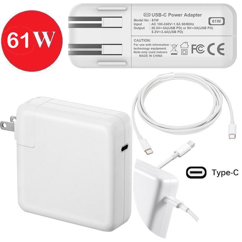 สายชาร์จโน็ตบุ๊ค 29w 30W,61w 87W 96W  USB TYPE-C / Adapter Notebook อีกหลายรุ่น รับประกันสินค้า3 เดือน - รูปที่ 2