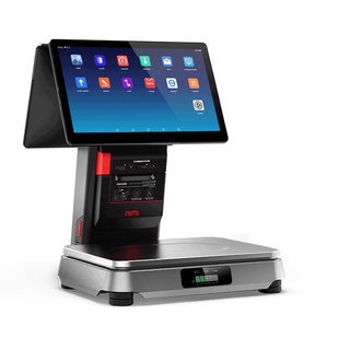 iMIN D1W-702 Android POS 15.6” + Built-In Printer + Customer Display 10.1” + Weight Scaler