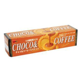 Bourbon Choco &amp; Coffee Biscuit 108 G.  บูร์บองช็อกโกแอนด์คอฟฟี่บิสกิต 108 กรัม