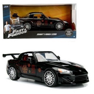 Model Fast&amp;Furious SUKIS HONDA S2000 Scale 1:24 สีดำ