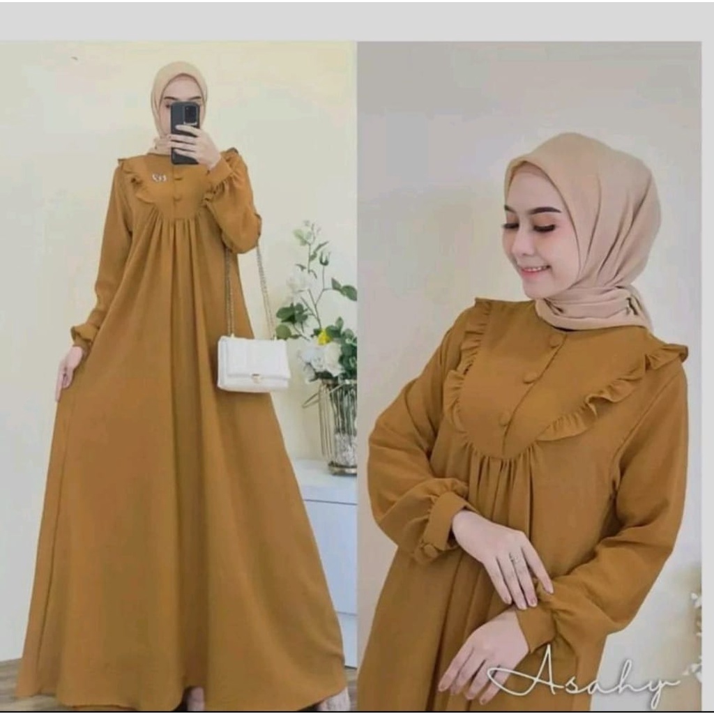 Gamis Lebara 2026 คําเชิญผู้หญิงหรูหรา Bju Moslem ผู้ใหญ่ผู้หญิง Gmis วัยรุ่น Gaiss Gamos Longdress 