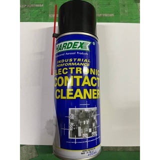 สเปย์ฉีดทำความสะอาดหน้าแผงวงจรอิเล็กทรอนิกส์ Electronic contact cleaner HARDEX ขนาด 400ml