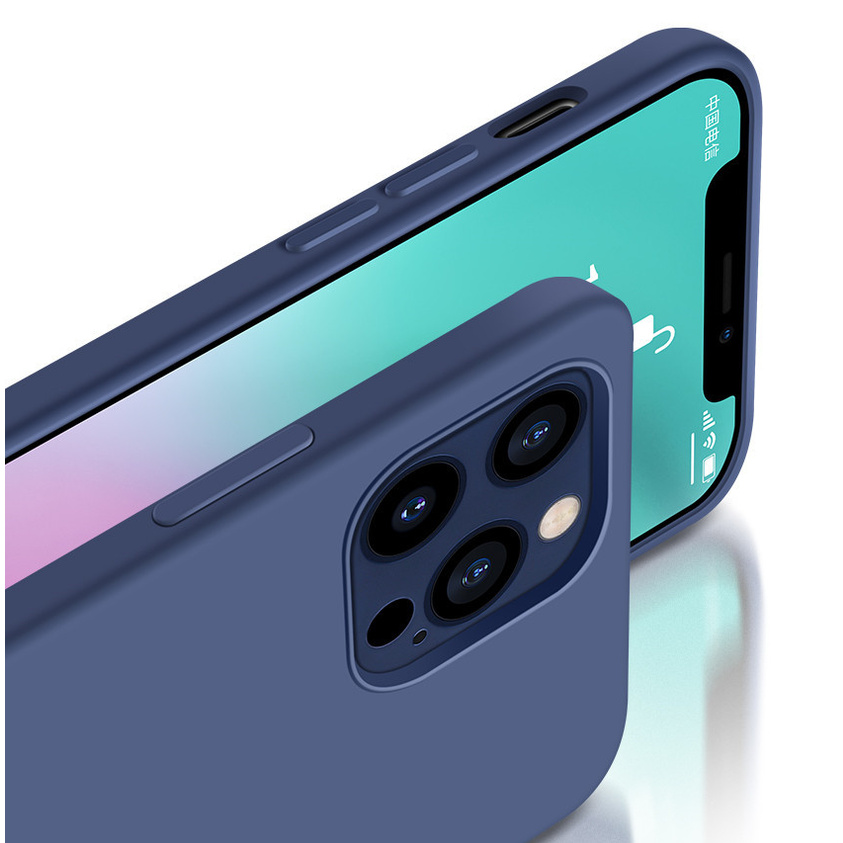 Caravan Crew เคสไอโฟนใหม่ Case iPhone 6 6s Plus 7 8 X XS MAX XR 11 Pro 12 mini Liquid Silicone เคสซิลิโคนเคสกันกระแทก #7