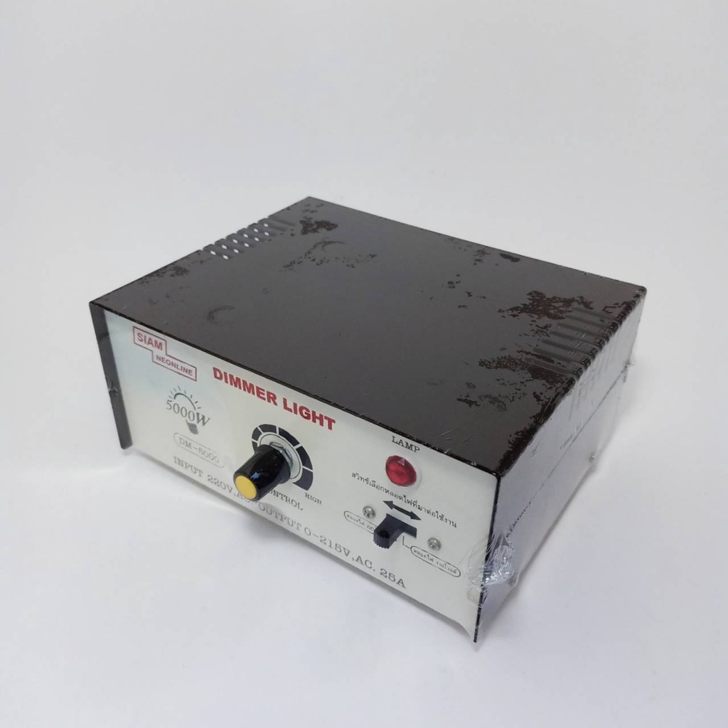ตัวหรีไฟ เครื่องหรี่ไฟ Dimmer 5000W สยามนีออน ราคา ถูกที่สุด ดีลบีเคเค แกลเลอรีภาพที่ 3