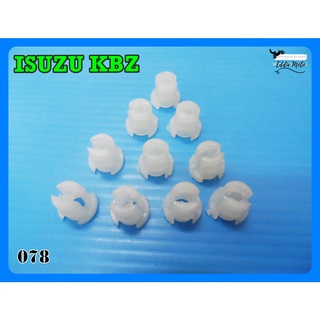 ISUZU KBZ DOOR OPENNER INNER LOCKING CLIP "WHITE" SET (10 PCS) (078)  // กิ๊บมือเปิดใน สีขาว (10 ตัว) คุณภาพดีเยี่ยม