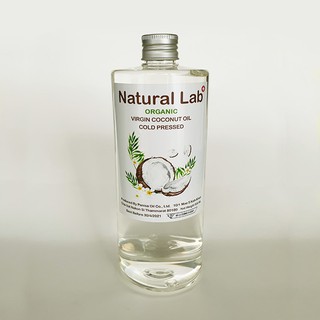 Virgin Coconut Oil - น้ำมันมะพร้าวสกัดเย็น Natural Lab 500 ml.