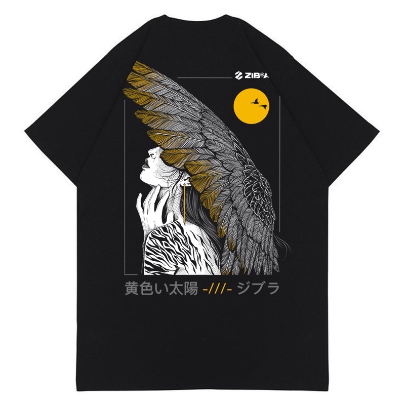 เสื้อยืดกราฟิก Ladywing - ZIBRA CLOTH ID