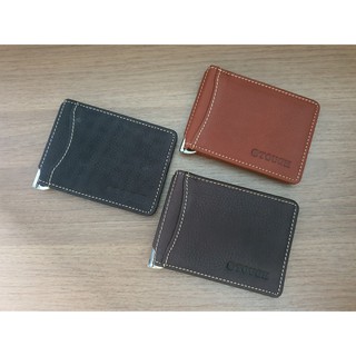 Money clip หนังชามัวร์แท้ 29