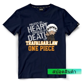 เสื้อยืดวันพีช One Piece LAW-1094-NV