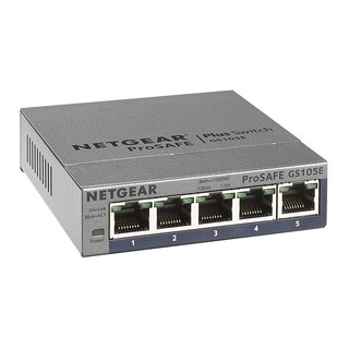 Netgear ProSAFE Gigabit 5-port Web Managed (Plus) Switches GS105E(By Shopee  SuperIphone1234)